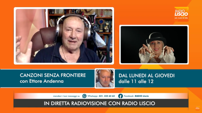 Ettore Andenna porta Radio Liscio in tv