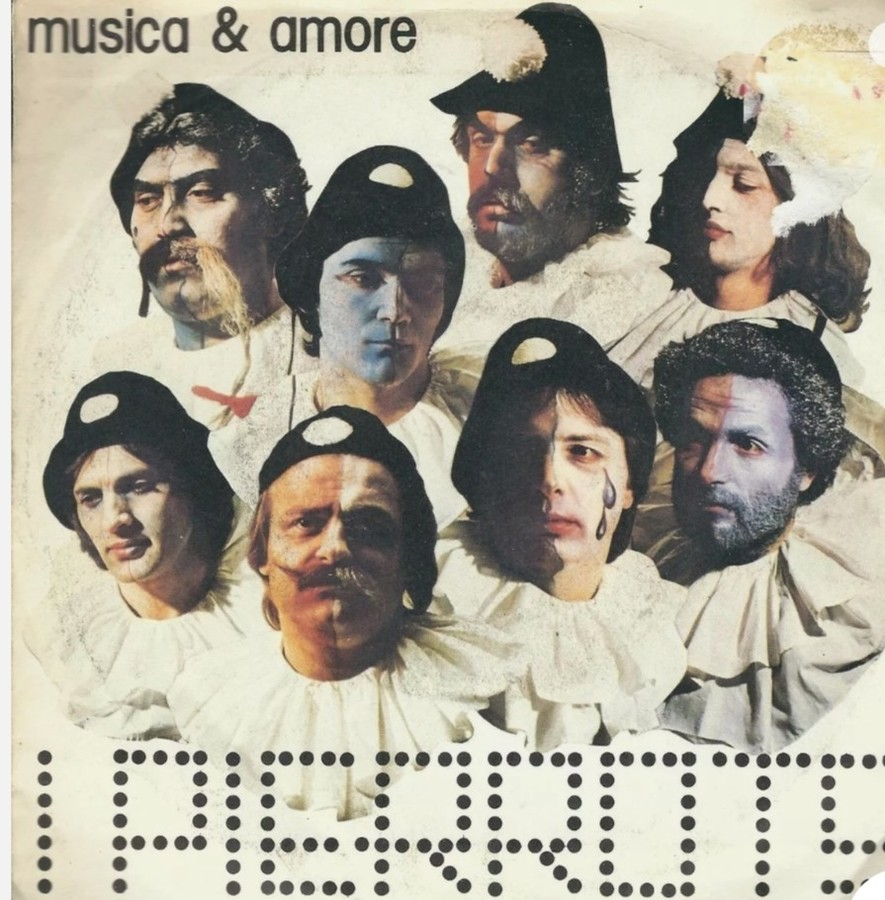 Musica &amp; Amore, il primo 45 giri dei Pierrots, anno 1978