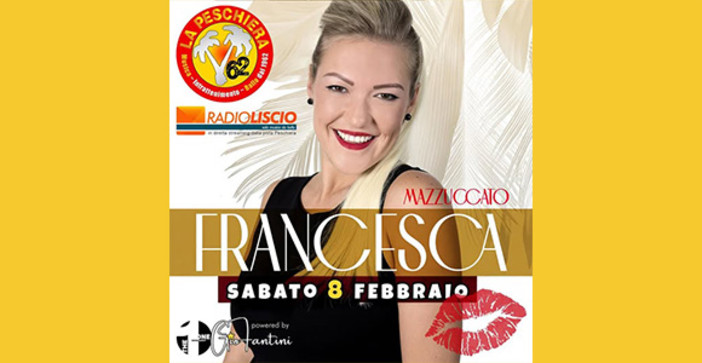 Sabato 8 febbraio Radio Liscio Live con Francesca Mazzuccato