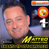 Sabato 19 ottobre la diretta radio dell'Orchestra Matteo Tarantino