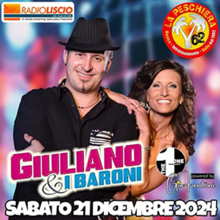 La diretta del sabato questa settimana con l'orchestra Giuliano &amp; i Baroni